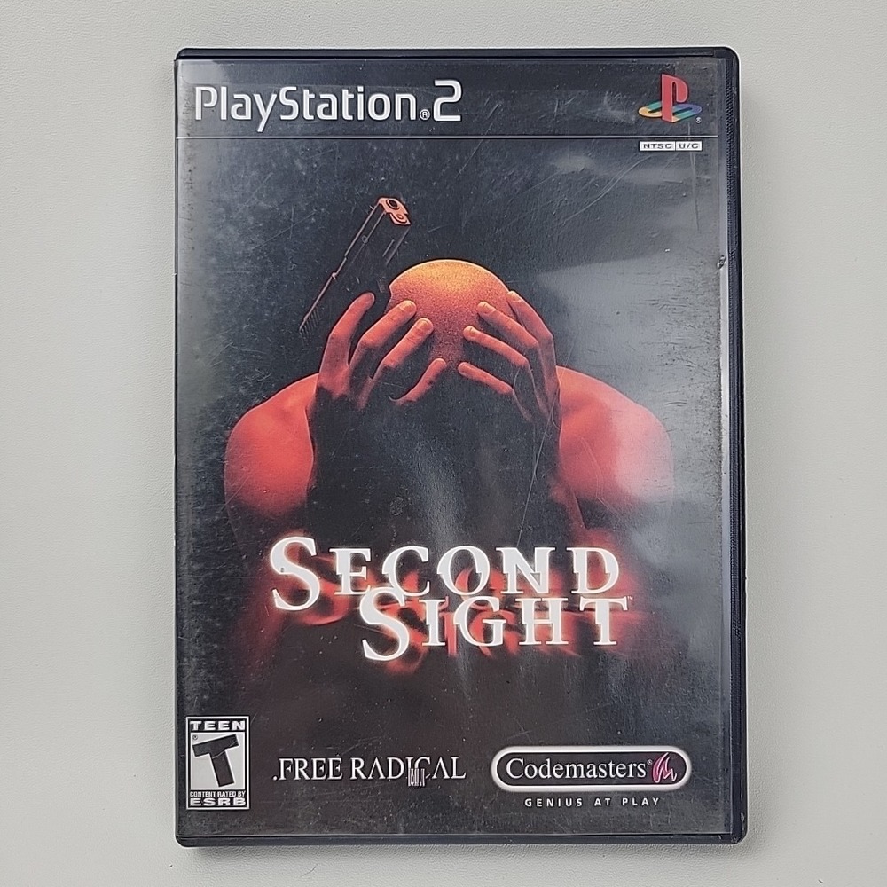 Second Sight Sony PlayStation 2 PS2 Video Game Complete w/ Manual
